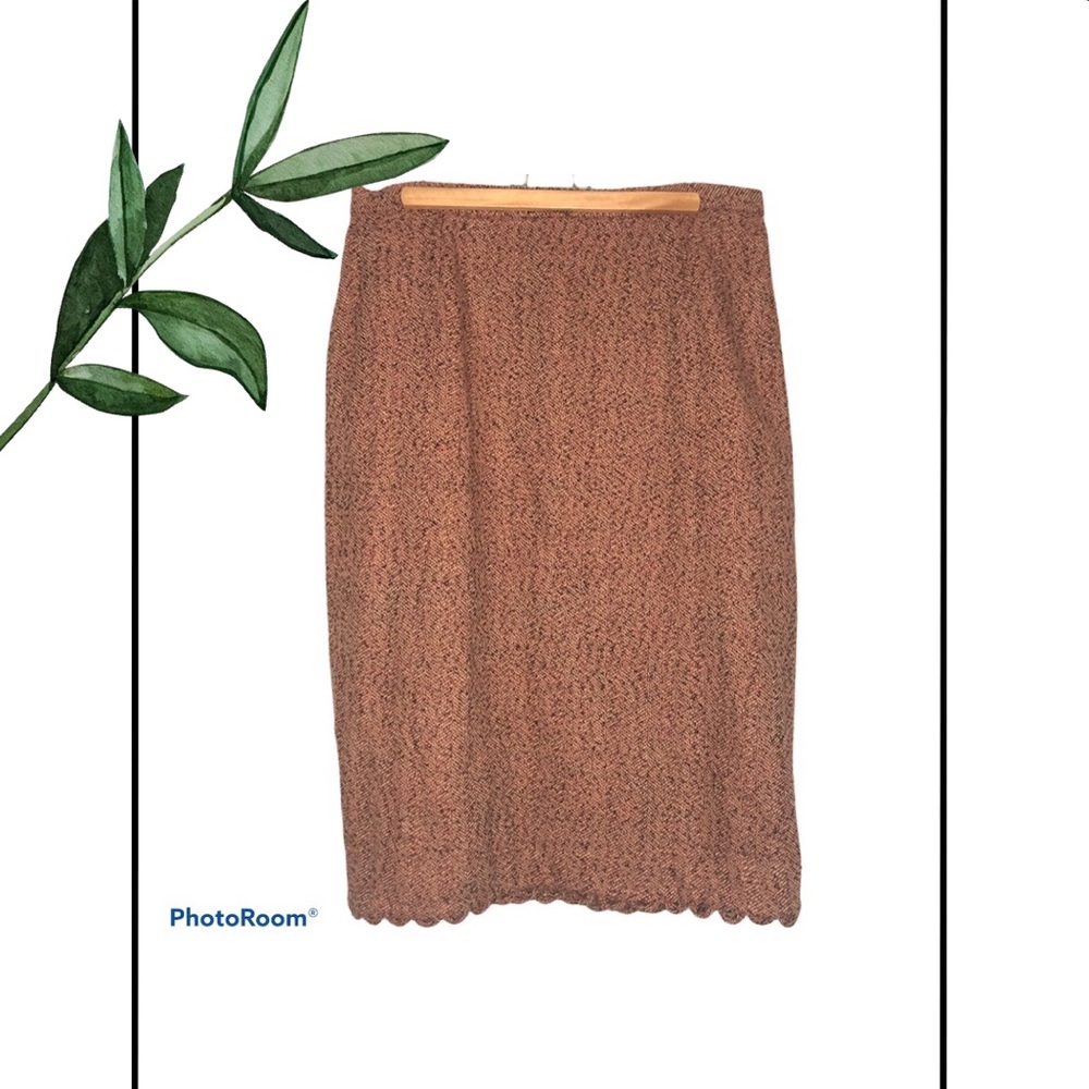 AS HRO Womens Wool Blend Knit Skirt